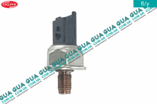 Датчик давление подачи топлива ( Датчик давления топлива в рейке / Редукционный клапан ) Fiat / ФІАТ SCUDO 2007- / СКУДО 07- 1.6HDI (1560 куб.см.)