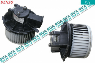 Вентилятор / моторчик обогревателя печки Fiat / ФІАТ DUCATO 250 2006- / ДУКАТО 250 2.0HDI (1956 куб.см)