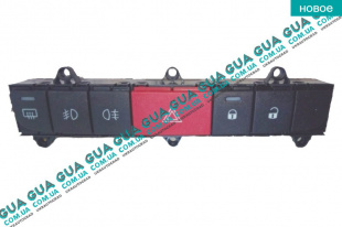 Кнопка аварийной сигнализации Fiat / ФІАТ DUCATO 250 2006- / ДУКАТО 250 2.2HDI (2198 куб.см.)