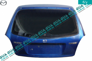 Дверь задняя ляда с стеклом ( крышка багажника ) универсал, хетчбек Mazda / МАЗДА 323 F 1998-2004 1.6 (1598 куб.см. )