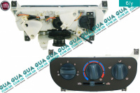 Блок управління пічкою з кондиціонером (перемикач, регулятор обігрівача) Fiat / ФІАТ DOBLO 2000-2005 / ДОБЛО 00-06 1.9JTD (1910 куб.см.)