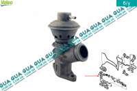 Клапан повернення ОГ / Клапан рециркуляції вихлопних газів / Клапан EGR / ЄГР Citroen / СІТРОЕН BERLINGO (M59) 2003-2008 / БЕРЛІНГО (М59) 2.0HDI (1997куб.см.)