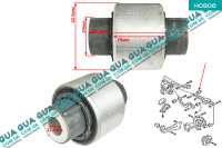 Втулка рычага / сайлентблок тяги ( внутренний под пружину ) задней подвески ( 1 шт ) VW / ВОЛЬКС ВАГЕН GOLF V 2003- / ГОЛЬФ 5 03- 2.0TDI 16V (1968 куб.см.)