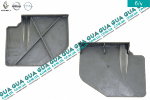 защита двигателя / щиток радиатора Opel / ОПЕЛЬ VIVARO 2000- 2014/ ВИВАРО 00-14 1.9DCI (1870 куб.см.)