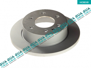 Тормозной диск задный  ( 3.0 - 3.5 t )   