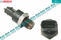 Датчик, давление подачи топлива ( Датчик давления топлива в рейке / Редукционный клапан ) Vauxhal / ВОКСХОЛ VIVARO 2000- 2.5DCI (2463 куб.см.)