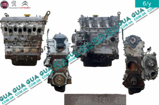 Двигатель 8140.43S ( мотор без навесного оборудования ) Fiat / ФІАТ DUCATO 244 2002-2006 / ДУКАТО 244 2.8JTD (2800 куб.см.)