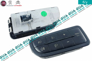 Электронный блок кнопок управления / переключатель  света фар Fiat / ФИАТ LINEA 2009- / ЛИНЭА 1.6D Multijet (1598 куб.см.)