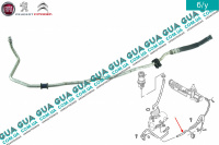 Шланг / патрубок гідропідсилювача керма ( трубка низького тиску ГПР ) Fiat / ФІАТ SCUDO 2007- / СКУДО 07- 2.0HDI (1997куб.см.)
