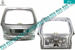 Дверь задняя ляда под стекло ( крышка багажника ) Renault / РЕНО ESPACE III / ЕСПЕЙС 3 2.2DCI (2188 куб.см.)