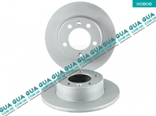 Тормозной диск задний Opel / ОПЕЛЬ MOVANO 2003-2010 / МОВАНО 03-10 2.5DCI (2463 куб.см.)