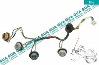 Электропроводка / жгут проводов ( патрон, разъём ) заднего левого фонаря Mazda / МАЗДА 323 F 1998-2004 1.4 (1324 куб.см.)