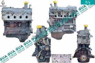 Двигатель E7J77/80 ( мотор без навесного оборудования ) Renault / РЕНО KANGOO 1997-2007 / КАНГУ 97-07 1.4 (1390 куб.см)