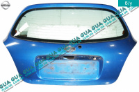 Дверь задняя ляда с стеклом ( крышка багажника ) Nissan / НИССАН ALMERA N16 / АЛЬМЭРА Н16 2.2 DCI ( 2184 куб.см.)