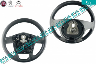 Руль под AirBag ( рулевое колесо, под кнопки) Fiat / ФІАТ DUCATO 250 2006- / ДУКАТО 250 3.0JTD (2999 куб.см.)