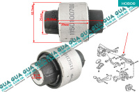 Втулка рычага / сайлентблок тяги ( внутренний под пружину ) задней подвески ( 1 шт ) Citroen / СИТРОЭН DS3 / ДС3 1.4VTI (1397 куб.см.) 