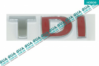 Эмблема ( логотип / значок ) "TDI" VW / ВОЛЬКС ВАГЕН LT28-55 1996-2006 / ЛТ28-55 96-06 2.5TDI (2461 куб.см.)