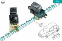 Кнопка управления стеклоподьёмником ( правая / левая ) Nissan / НИССАН ALMERA N16 / АЛЬМЭРА Н16 1.5DCI (1461 куб.см.)