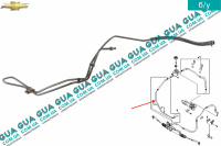 Шланг / патрубок гідропідсилювача керма ( трубка низького тиску ГПР ) Daewoo / ДЕУ TACUMA 2000- 2.0 (1998 куб.см.)