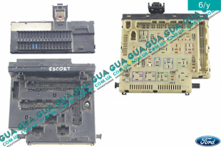 Блок предохранителей Ford / ФОРД ESCORT 1992-1995 / ЭСКОРТ 92-95 1.6i 16V (1597 куб.см. )