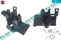 Блок кріплення педалей зцілення / гальма, педальний вузол ( кронштейн ) Fiat / ФІАТ DOBLO 2005-2009  / ДОБЛО 05-10 1.4 (1368 куб.см)