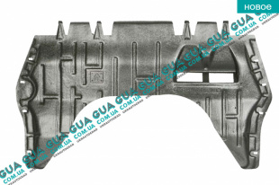 Защита двигателя / КПП 03- ( нижняя часть ) ( пластик ) Skoda / ШКОДА OCTAVIA 1996- 1.8 (1781 куб.см.)