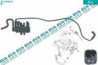 Клапан перетворювач тиску ( управління ОГ , Клапан управління турбіни / трансд'юсер ) Peugeot / ПЕЖО PARTNER M59 2003-2008 / ПАРТНЕР М59 03-08 2.0HDI (1997куб.см.)
