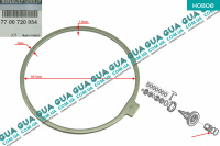 Шайба регулировочная 1.8 мм / стопорное кольцо шестерни ( стакана ) дифференциала / редуктора КПП ( для коробки переключения передач JB1 JB3 )