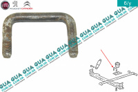 Стремянка / скоба крепления задней рессоры ( 14x1.5x60x80 )  (стальная рессора ) 1 шт
