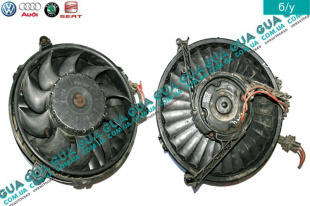 Вентилятор основного радиатора D280 10 лопастей VW / ВОЛЬКС ВАГЕН TRANSPORTER IV 1990-2003 / ТРАНСПОРТЕР 4 90-03 2.5TDI (2461 куб.см.)