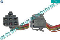 Фишка / разъем с проводами замка зажигания /проводка контактной групи / штекер контакт Seat / СЕАТ IBIZA III 2002-2008 1.9SDI (1896 куб.см.)