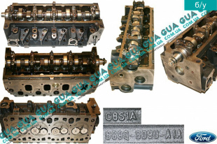 Головка блока цилиндров ( ГБЦ ) в сборе Ford / ФОРД C-MAX 2003-2007 / ФОКУС С-МАКС 1.8TDCI (1753 куб.см.)