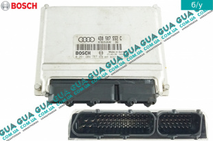 Электронный блок управления двигателем ( ЭБУ / ECU ) Audi / АУДІ A6 1998-2006 2.4 (2393 куб.см.)	