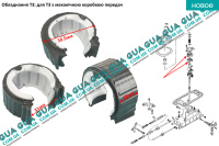 Втулка кулисы КПП / штока вилки / механизма переключения передач 1 шт. VW / ВОЛЬКС ВАГЕН NEW BEETLE 1998-2010 / НЬЮ БИТЛ 98-10 1.9TDI (1896 куб.см.)