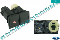 Кнопка аварийной сигнализации Ford / ФОРД MONDEO III 2001-2007 / МОНДЕО 3 1.8TDCI (1753 куб.см.)